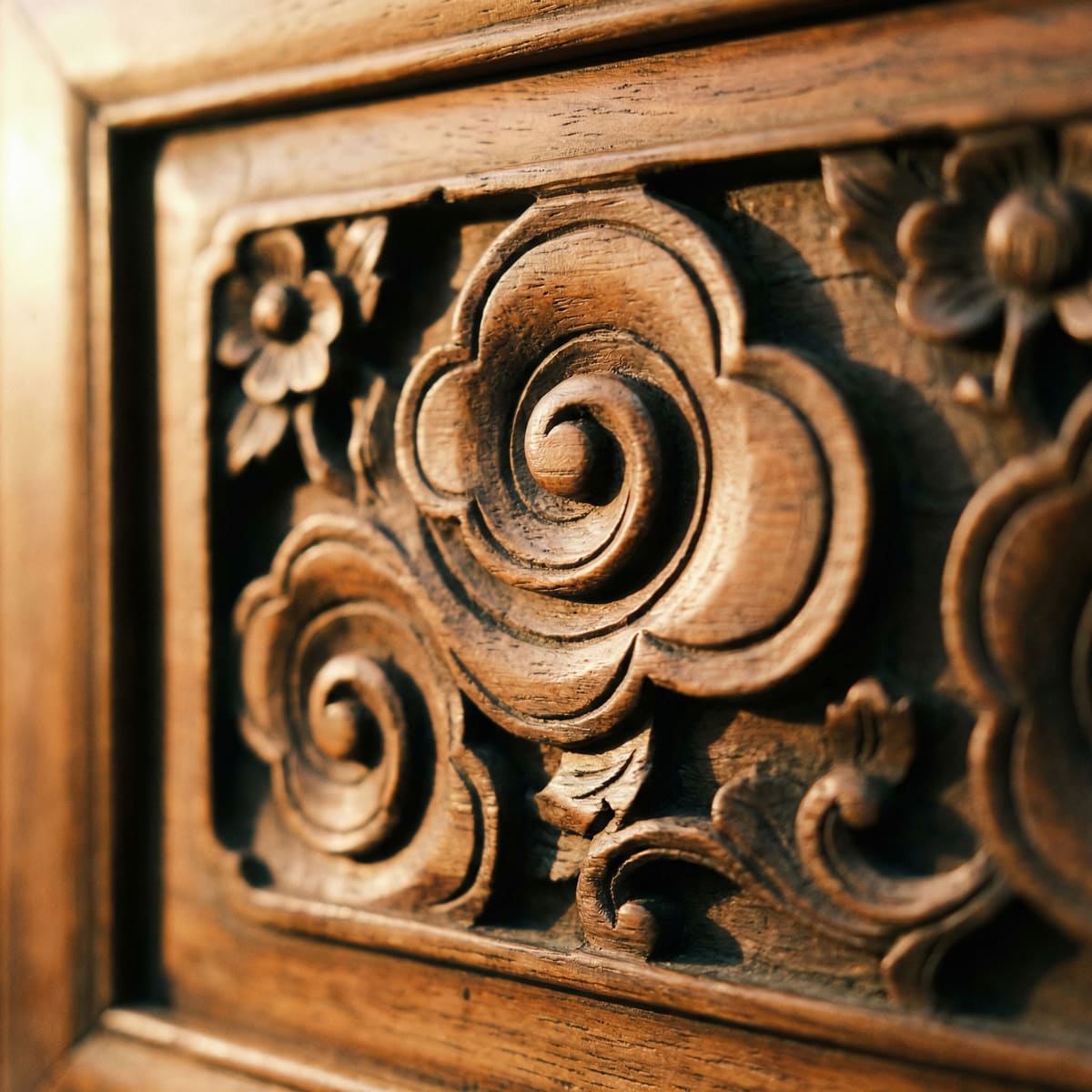 如意纹书柜 细节图 2