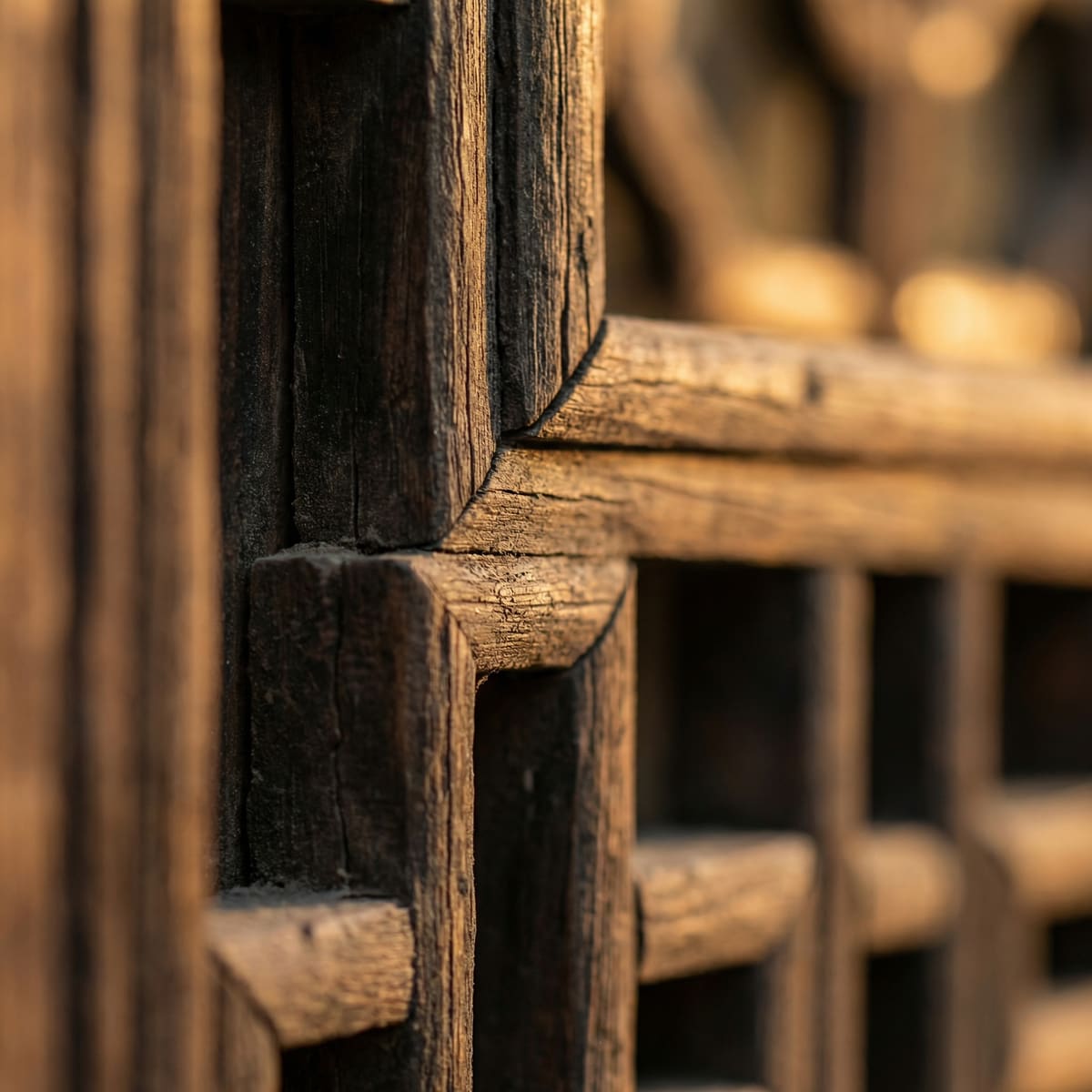 万字纹窗花格 细节图 2