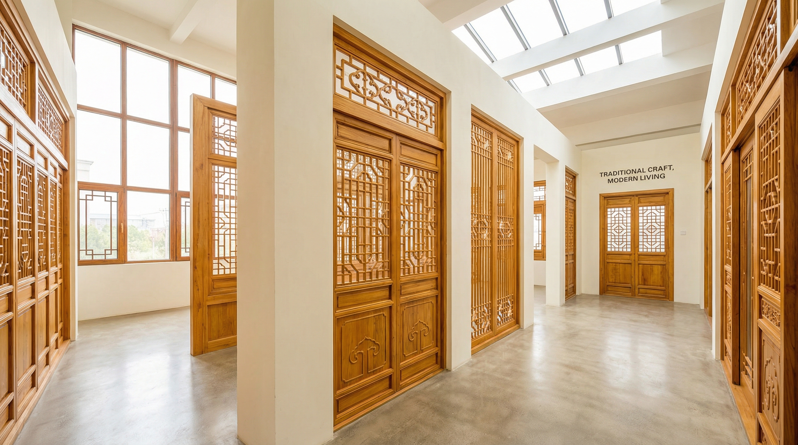 新中式门窗