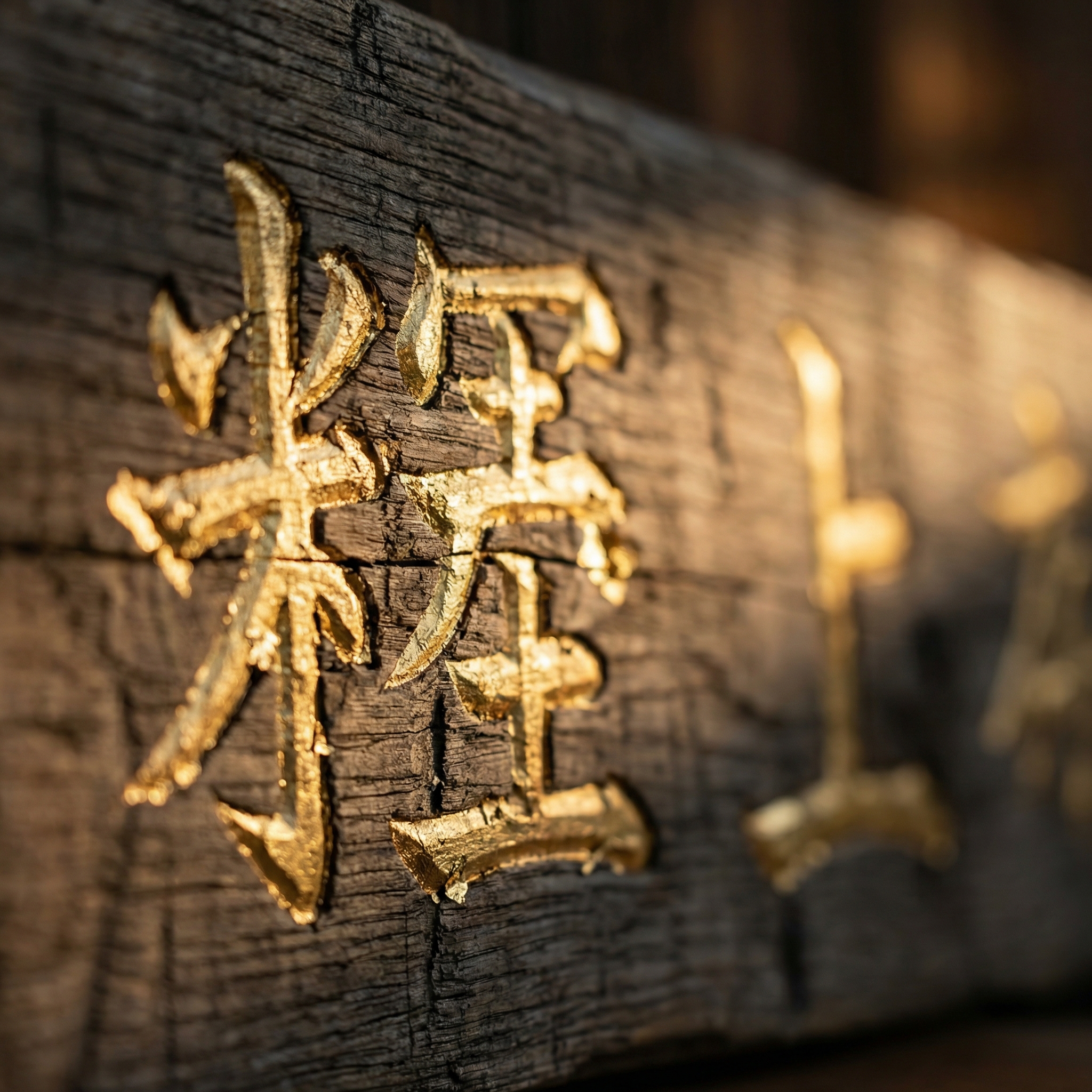 家和万事兴门匾 细节图 2